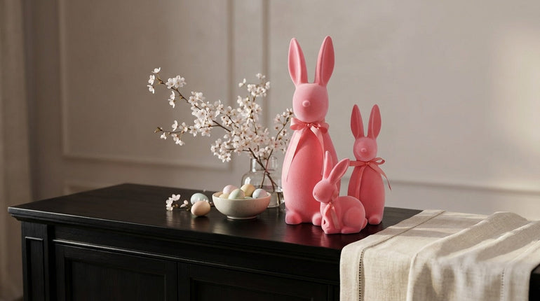 Iepuri decorativi Paște