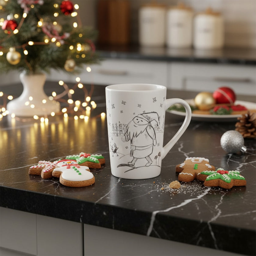 Cană cu Moș Crăciun