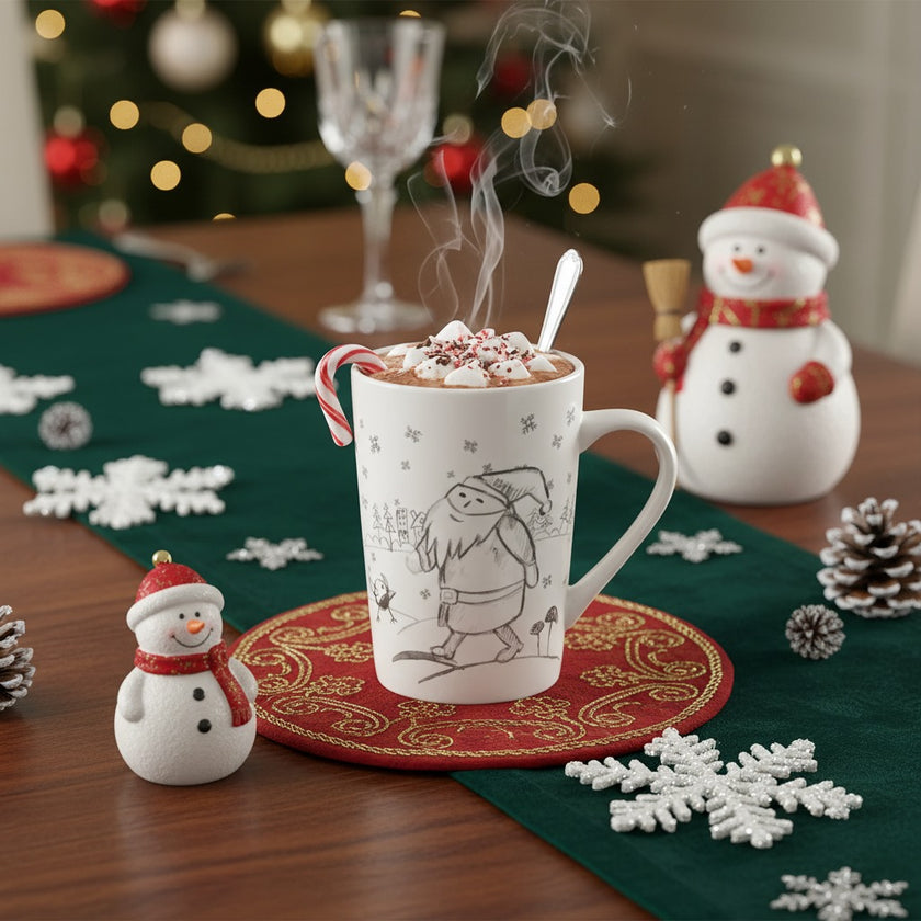 Cană cu Moș Crăciun