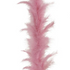 Ramură decorativă din pene roz