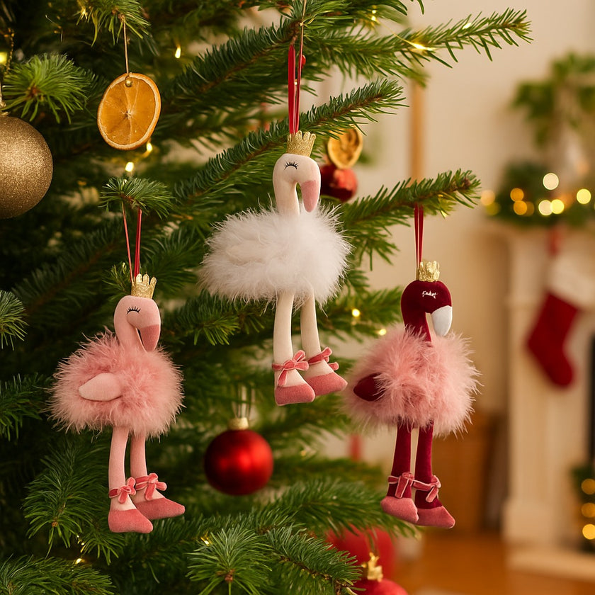 Ornament decorativ flamingo roz