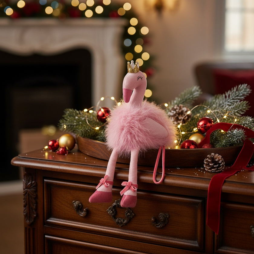 Ornament decorativ flamingo roz
