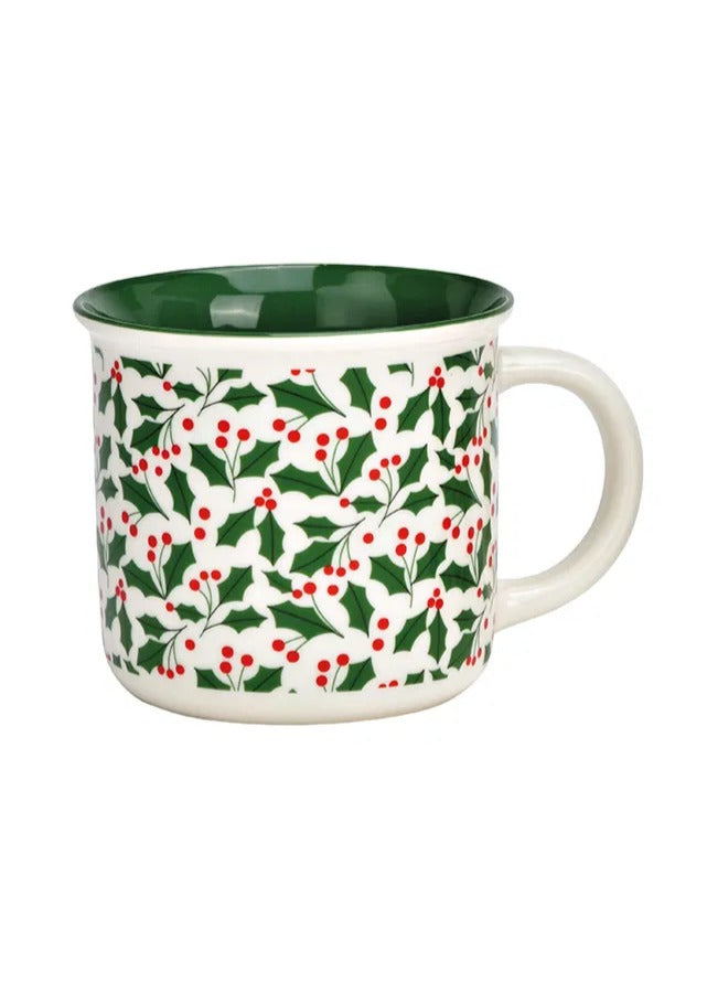 Cană de Crăciun cu vâsc