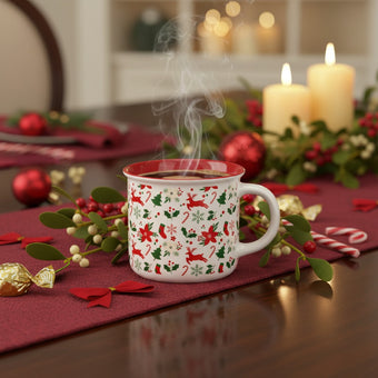 Cană festivă de Crăciun