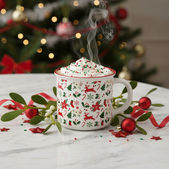 Cană festivă de Crăciun