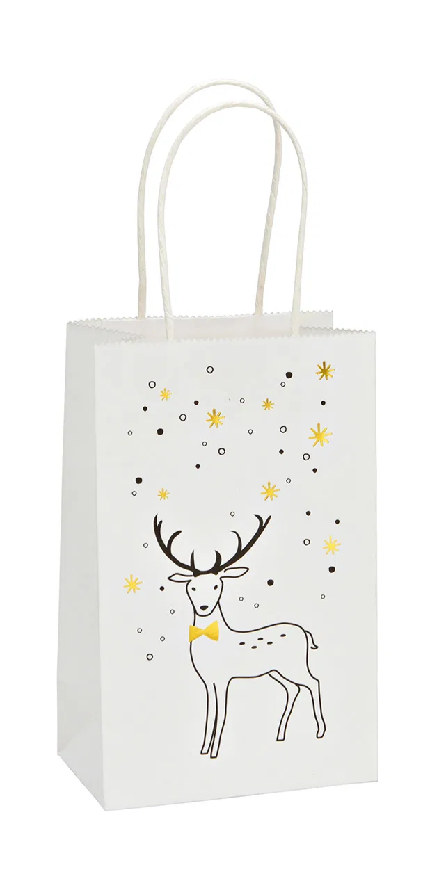 Pungă cadou Crăciun cu ren