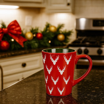 Cană de Crăciun cu reni