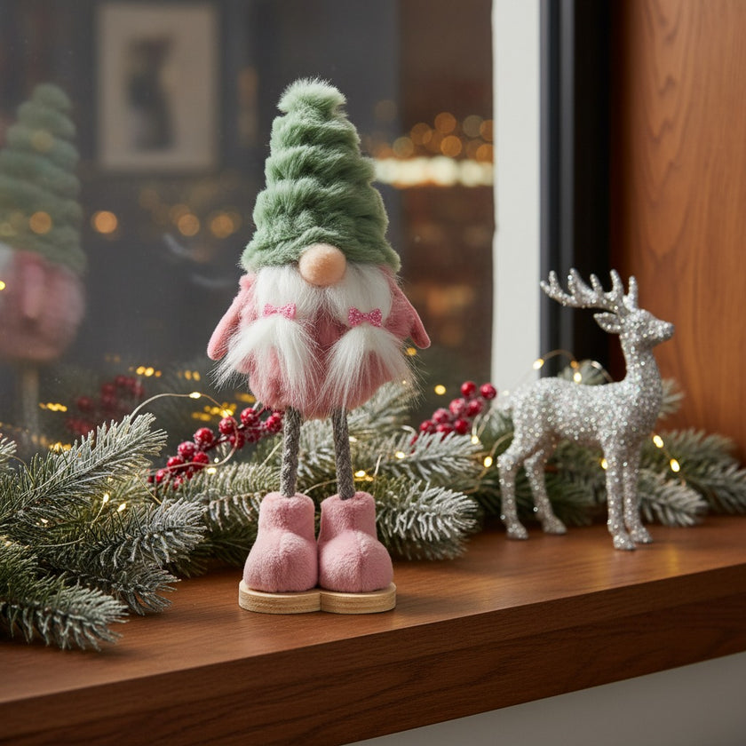 Figurină gnom Crăciun