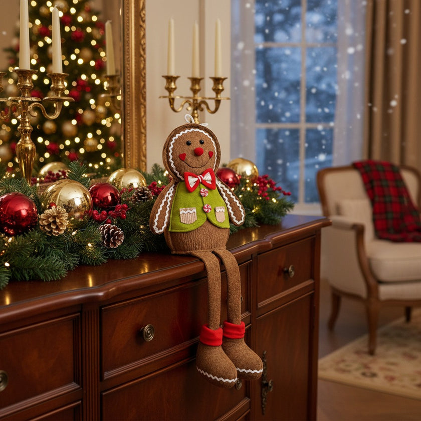 Figurină decorativă turtă dulce verde 52cm