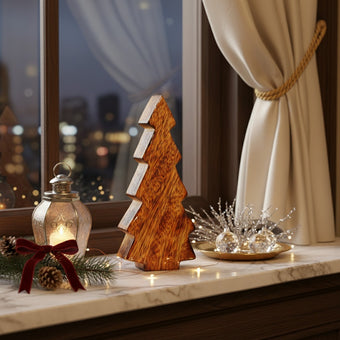 Brad decorativ din lemn