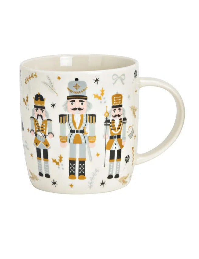 Cană de Crăciun cu Spargători de Nuci