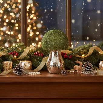 Ciupercă decorativă din sticlă