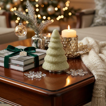 Brad decorativ din sticlă