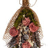 Buchet decorativ cu flori uscate 55cm