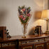 Buchet decorativ cu flori uscate 55cm