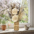 Aranjament decorativ cu flori uscate 36cm