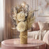 Aranjament decorativ cu flori uscate 36cm