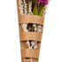 Buchet decorativ cu flori uscate mov