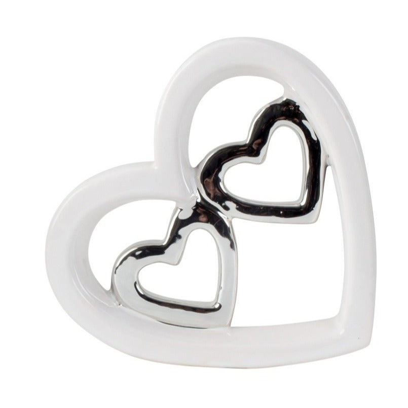 Decorațiune Valentine’s Day cu inimi