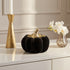 Dovleac decorativ negru catifea 12cm