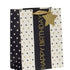 Pungă cadou Happy Birthday cu stele 23cm