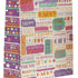 Pungă cadou Happy Birthday multicoloră 32cm