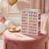Pungă cadou Happy Birthday cu litere multicolore 32cm