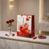 Pungă cadou Valentine's Day cu inimi