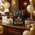 Pungă cadou Happy Birthday confeti 24cm