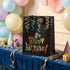 Pungă cadou Happy Birthday confeti 32cm