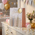 Pungă cadou Happy Birthday cu lumânări 32cm