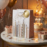 Pungă cadou Happy Birthday cu lumânări 32cm