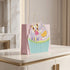 Pungă cadou cupcake roz 3D