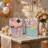 Pungă cadou cupcake roz 3D