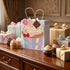 Pungă cadou cupcake albastră 3D