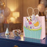 Pungă cadou cupcake roz 3D