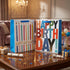 Pungă cadou Happy Birthday cu litere colorate 32cm
