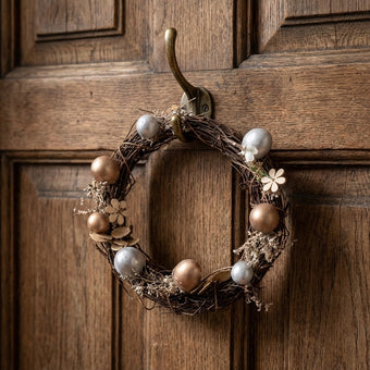 Coroniță de Paște cu ouă decorative 16cm