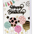 Felicitare Happy Birthday cu baloane 17cm