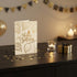 Felicitare Happy Birthday cu baloane aurii 17cm