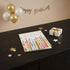 Felicitare Happy Birthday cu lumânări colorate 17cm
