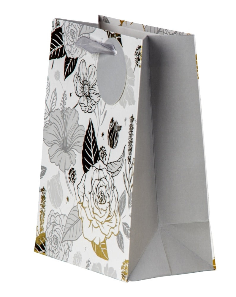 Pungă cadou cu model floral