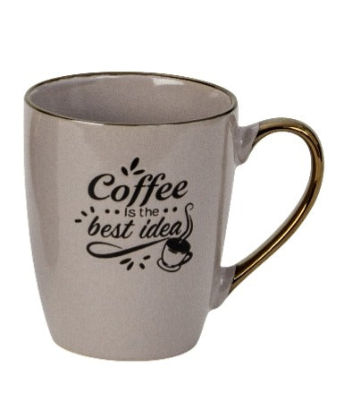 Cană cafea bej