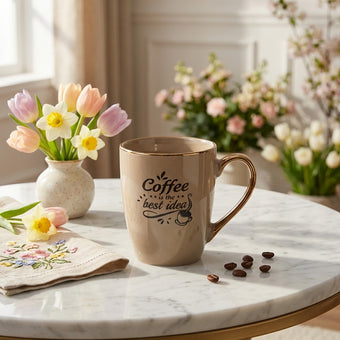 Cană cafea maro