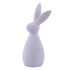 Iepuraș de Paște din ceramică mov 24cm