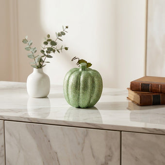 Dovleac decorativ verde 12cm
