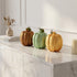 Dovleac decorativ auriu 12cm