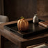 Dovleac decorativ maro 12cm