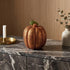 Dovleac decorativ maro 12cm