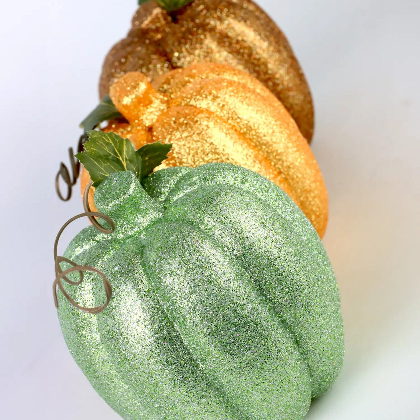 Dovleac decorativ verde 12cm